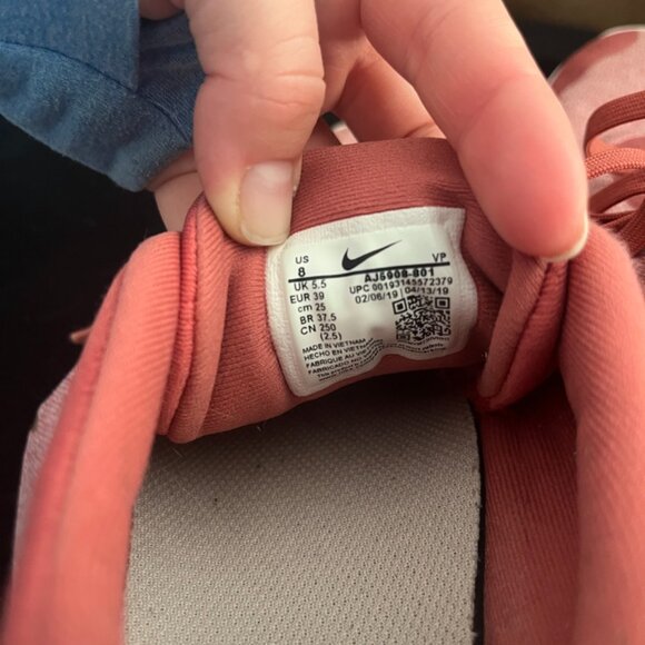 Nike Flex Experience Run Rn 8 Pink Athletic Sneaker Running Shoe Women's size 8 - Picture 6 of 9